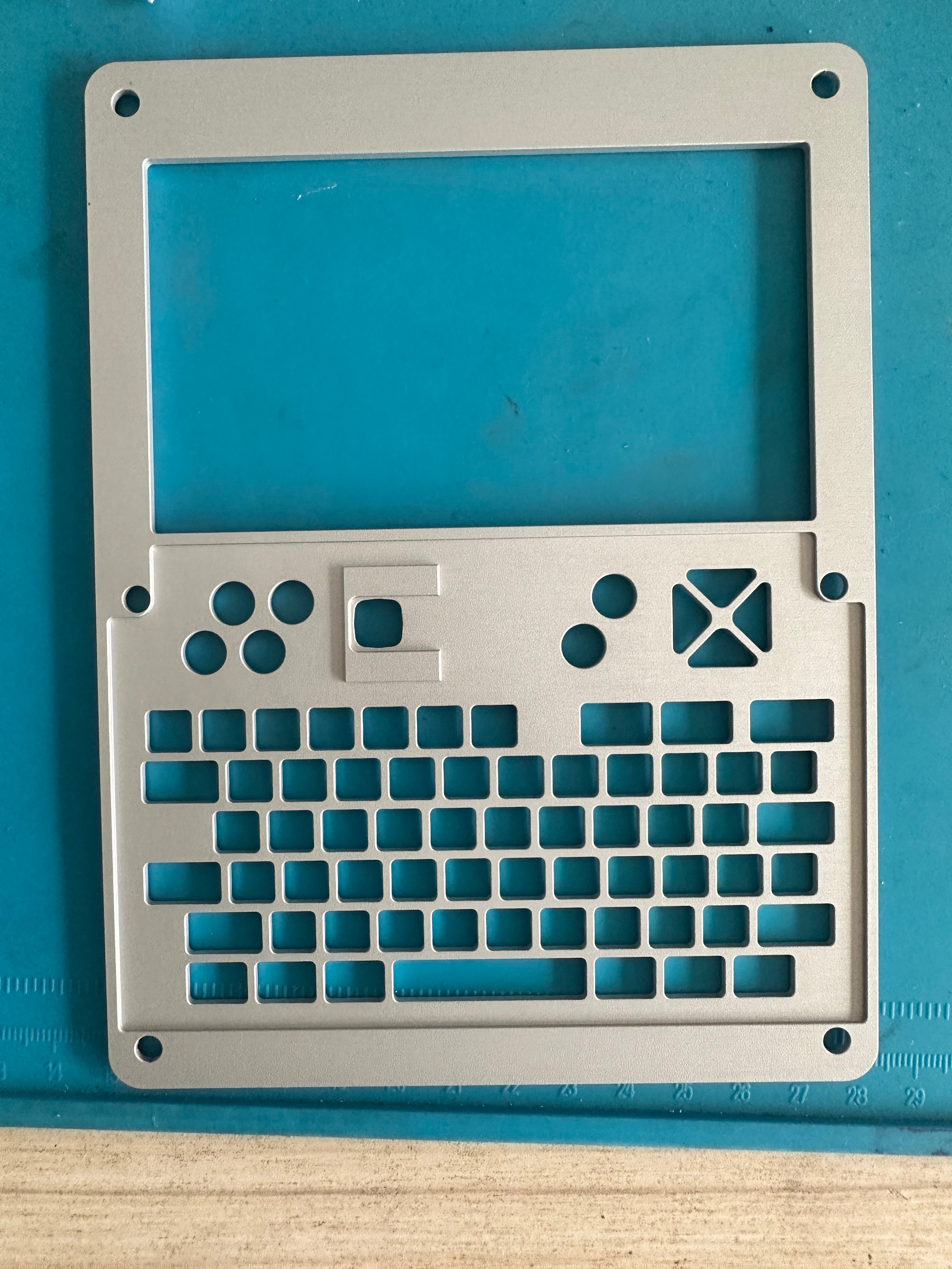 Front Plate-uConsole Trackpad keyboard