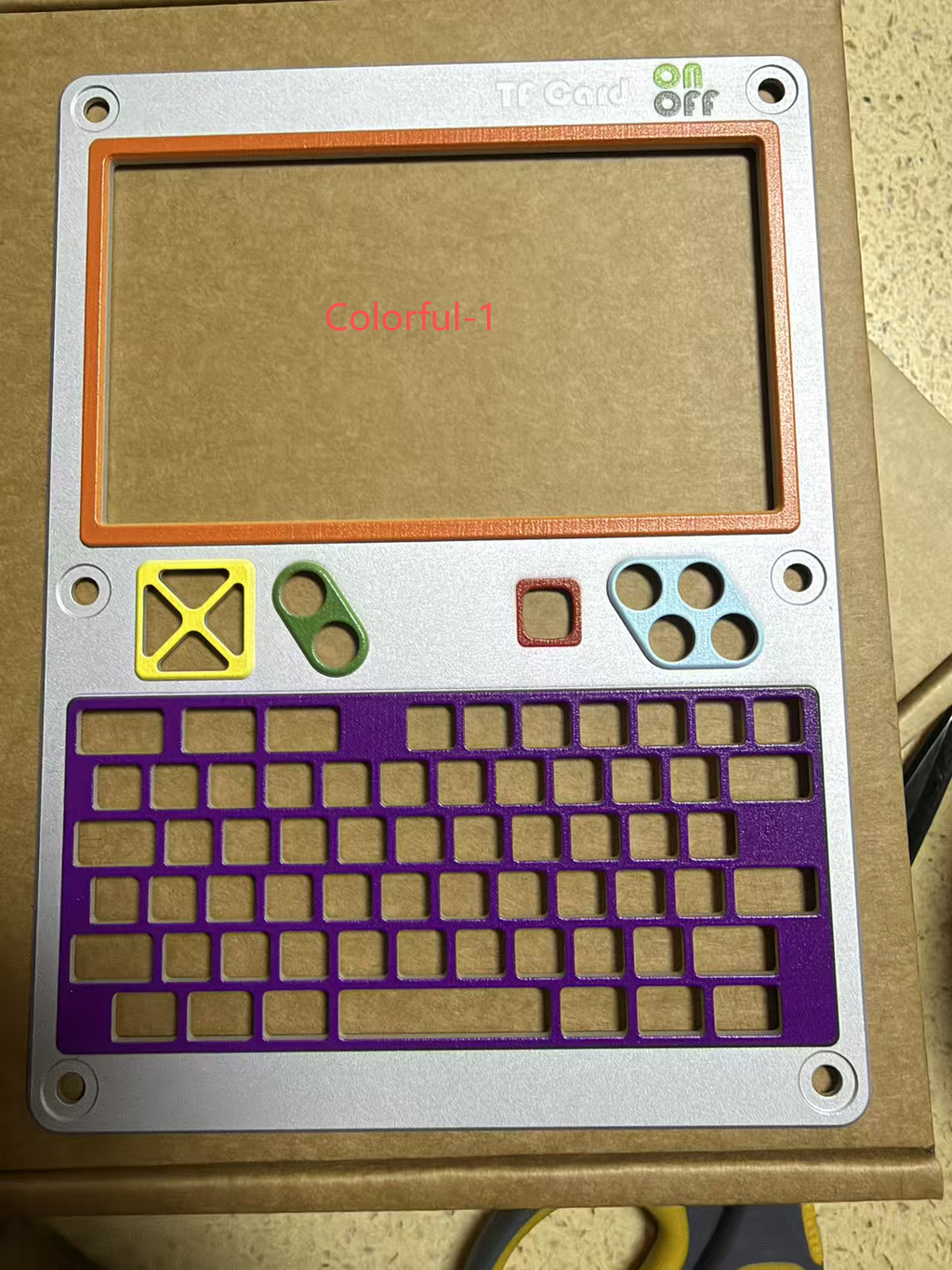 2026 uConsole Front Plate(trackpad keyboard)