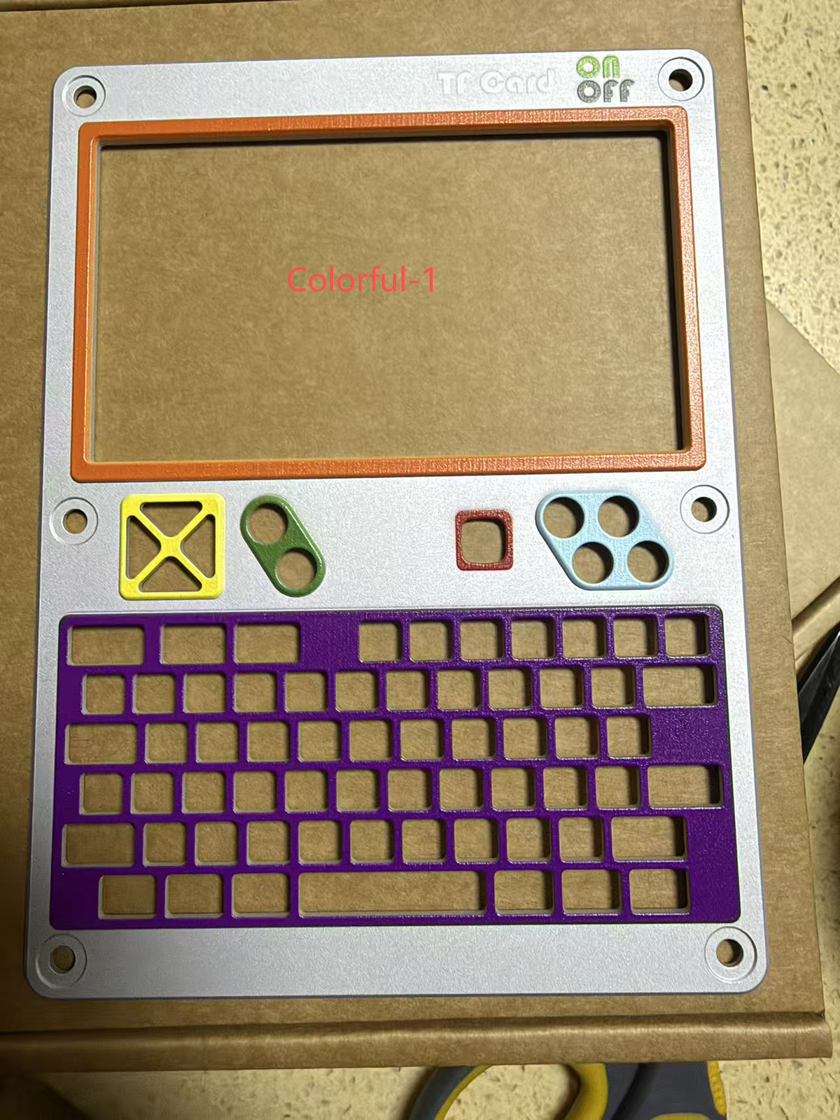 2026 uConsole Front Plate(trackpad keyboard)