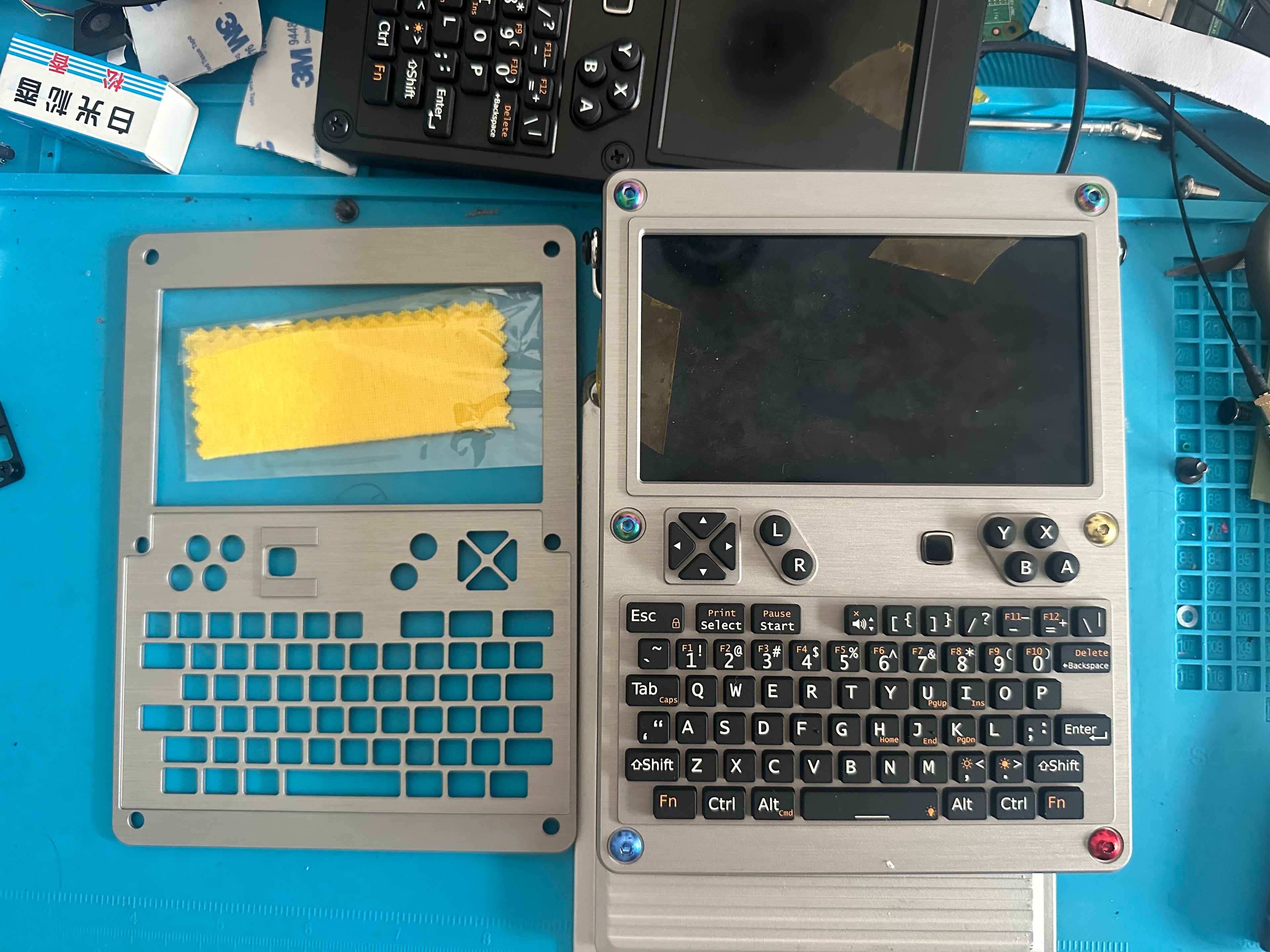 Front Plate-uConsole Trackpad keyboard
