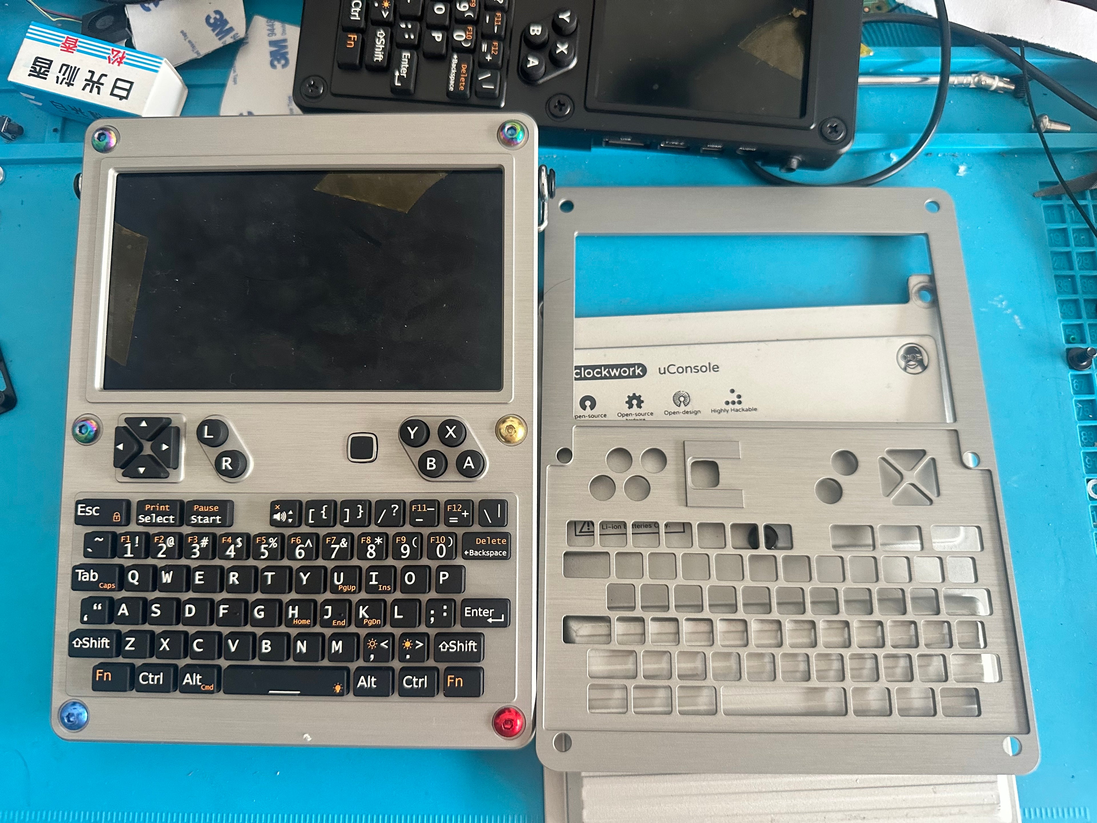 Front Plate-uConsole Trackpad keyboard